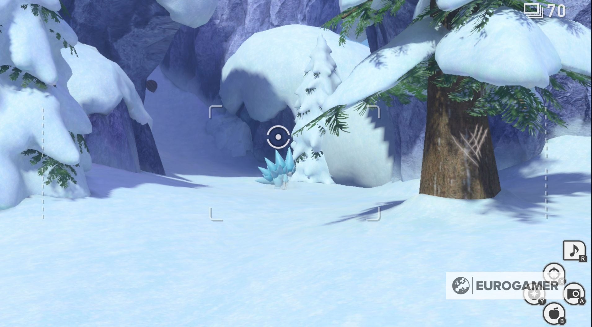 New Pok mon Snap   Shiver Snowfields Alternative Route  How to unlock the alternate route for the Snowfields Day and Night courses explained - 61