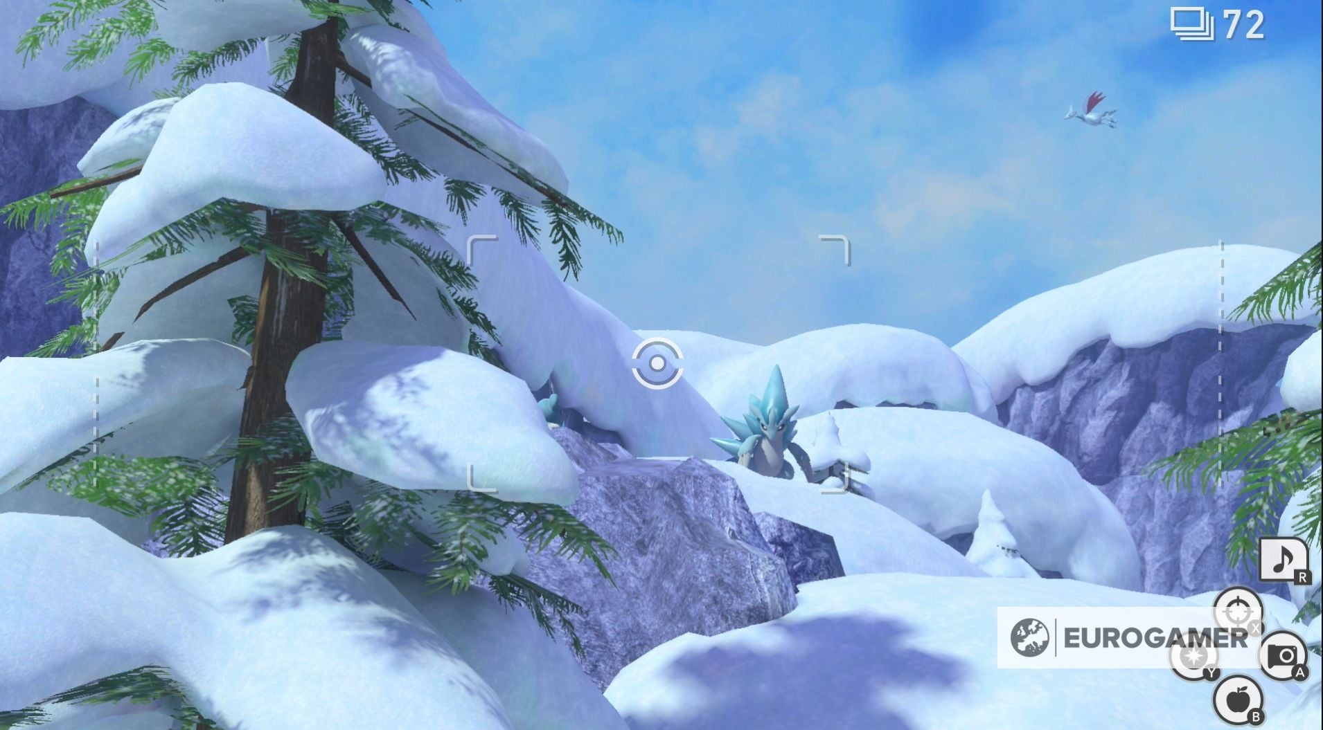New Pok mon Snap   Shiver Snowfields Alternative Route  How to unlock the alternate route for the Snowfields Day and Night courses explained - 61