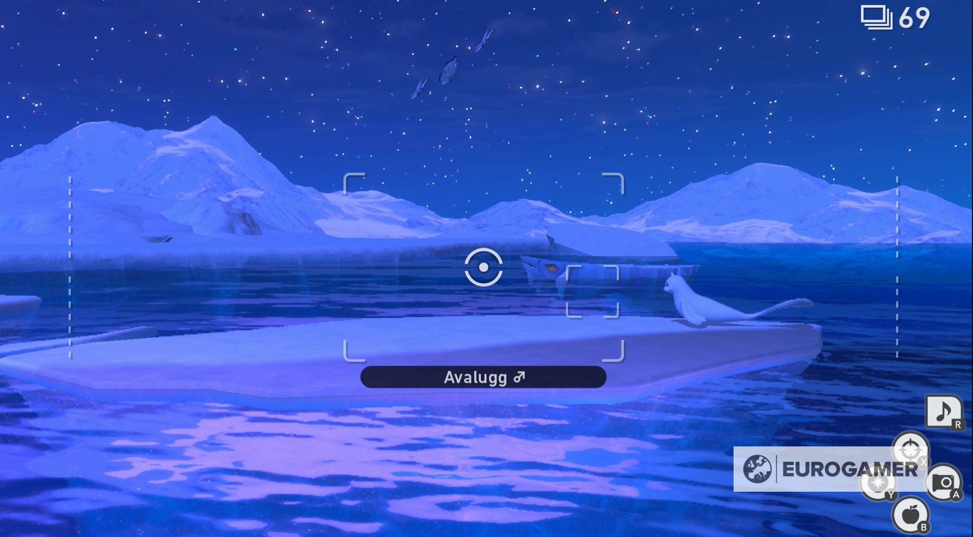 New Pok mon Snap   Shiver Snowfields Alternative Route  How to unlock the alternate route for the Snowfields Day and Night courses explained - 64