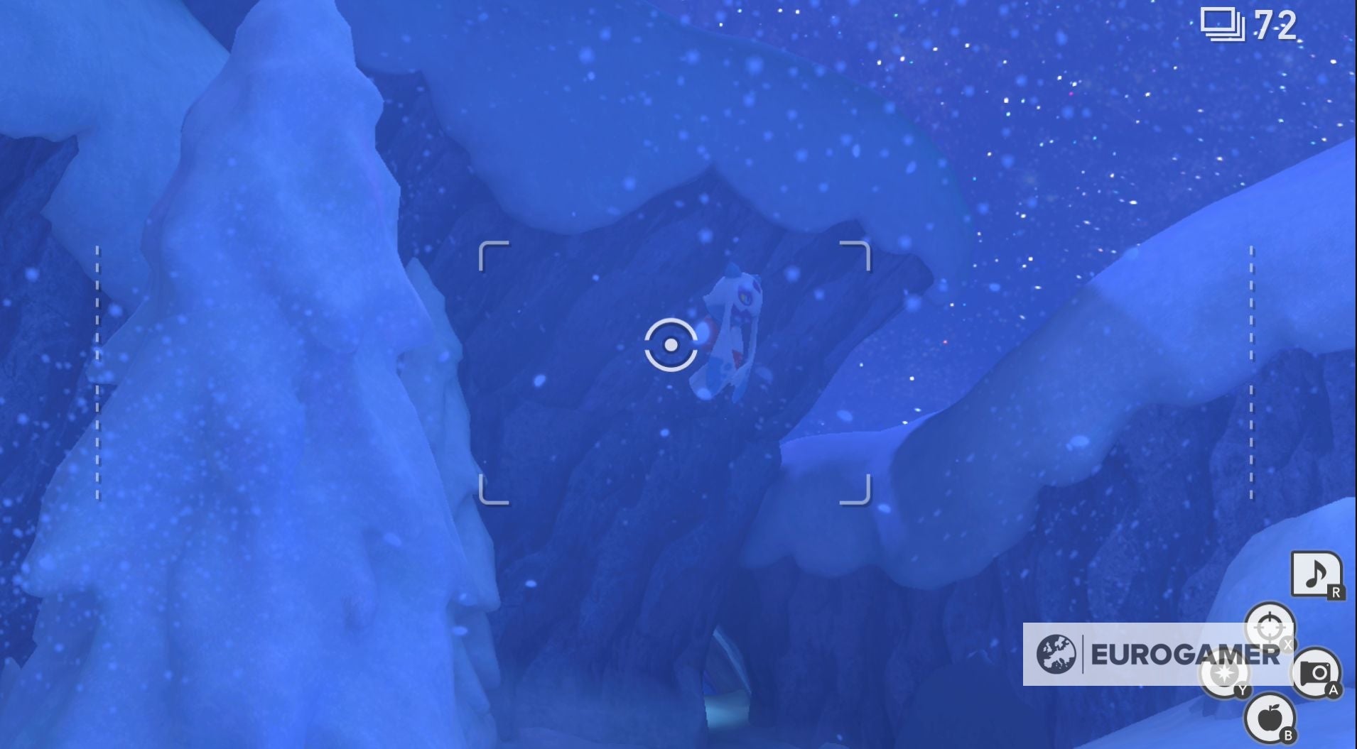 New Pok mon Snap   Shiver Snowfields Alternative Route  How to unlock the alternate route for the Snowfields Day and Night courses explained - 62