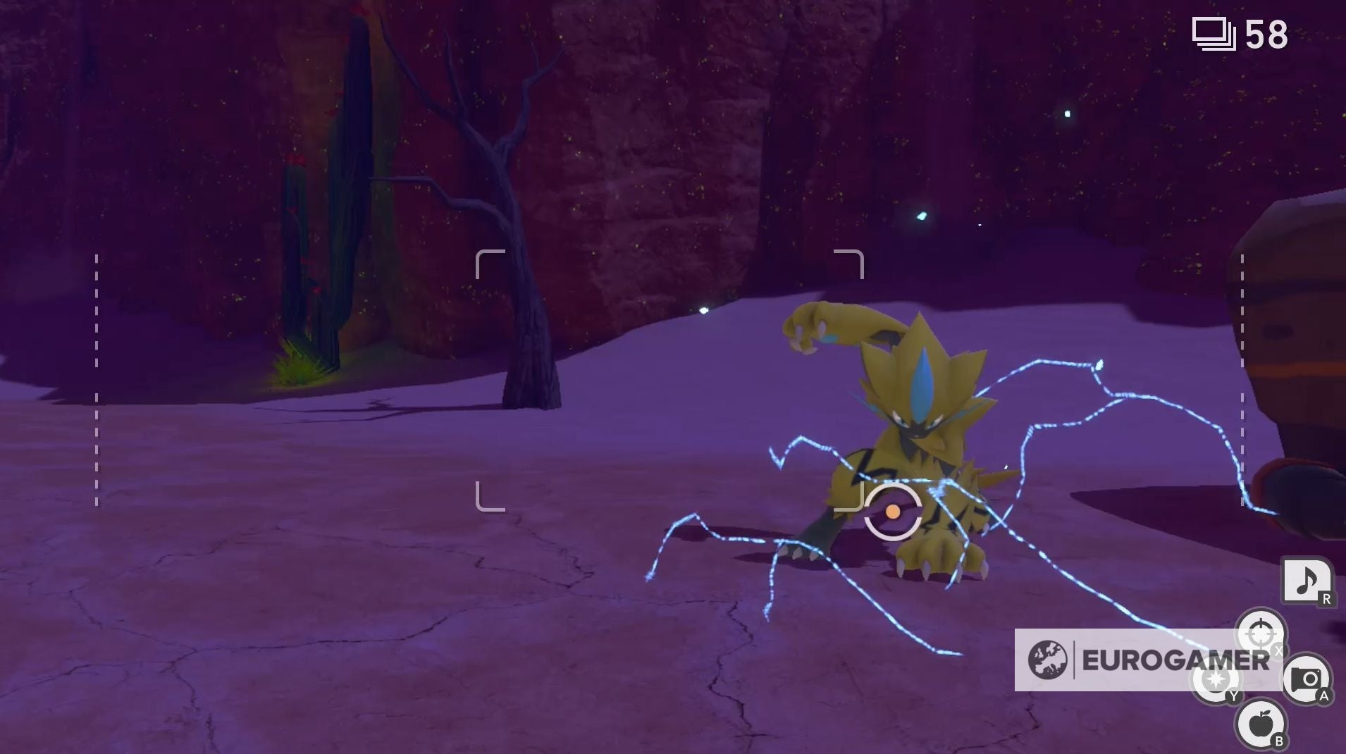 New Pok mon Snap   Zeraora s location  How to take a four star Zeraora photo and complete the Illusion of the Badlands explained - 58