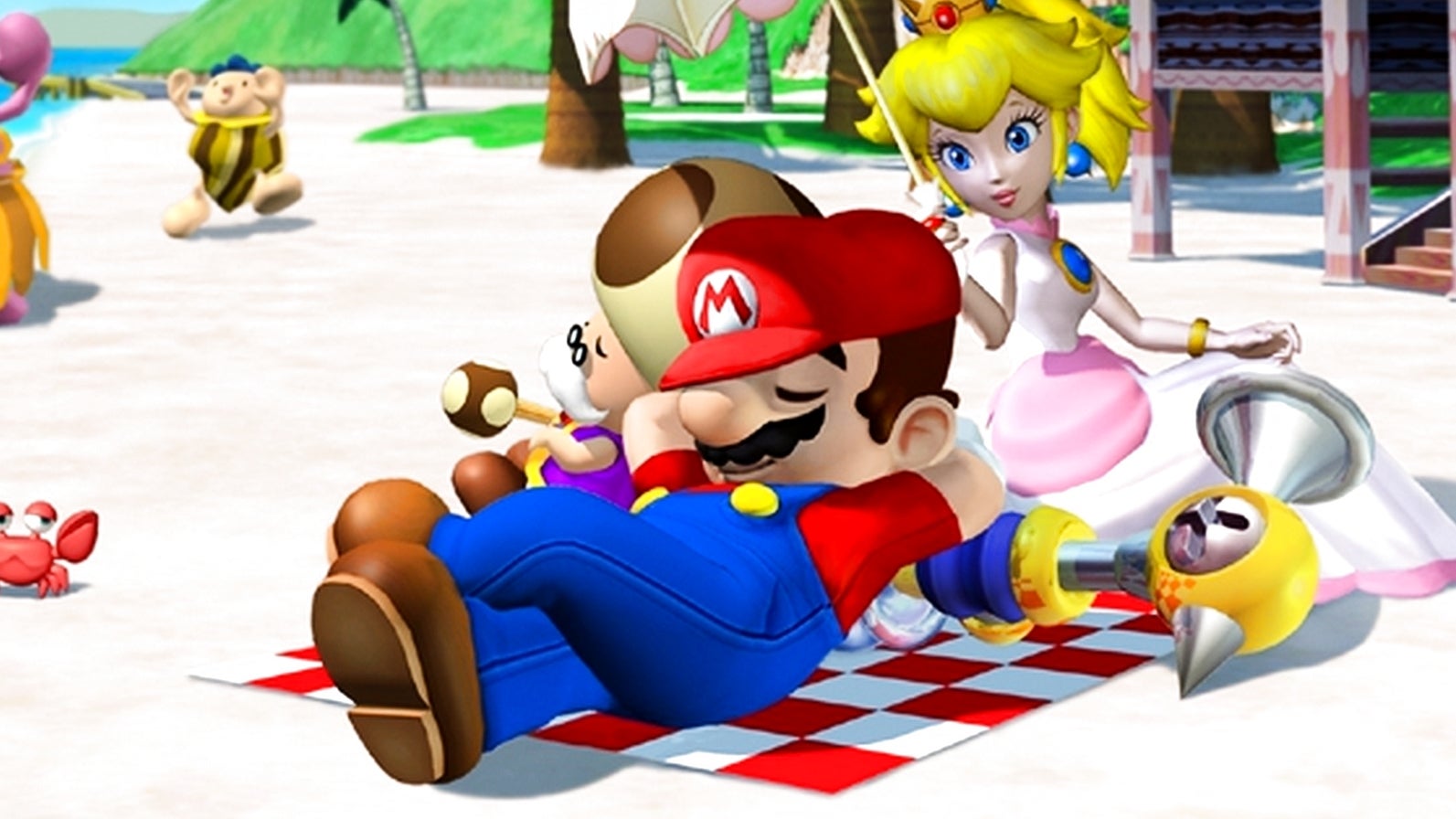 Bilder zu Bug beendet Mission in Mario Sunshine auf der Switch in weniger als 10 Sekunden