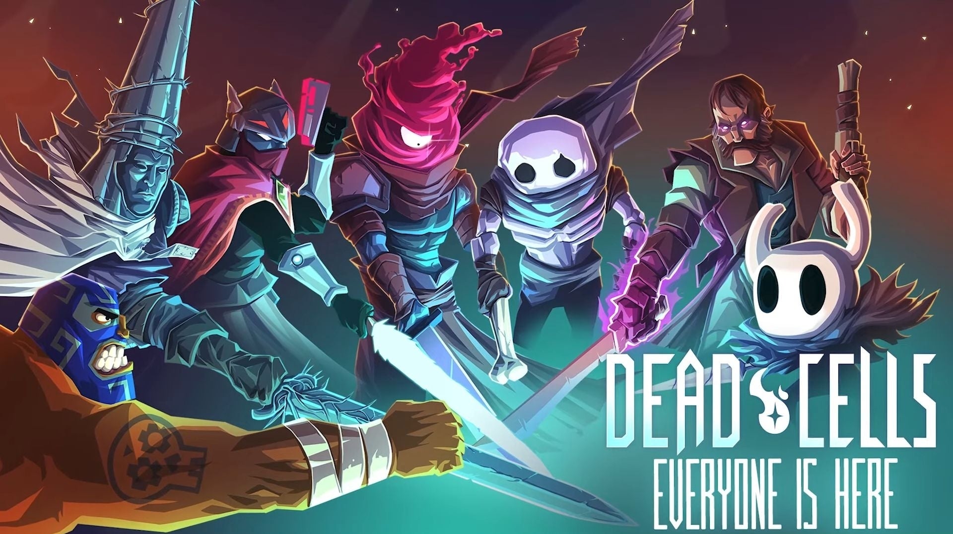 Immagine di Dead Cells aggiunge personaggi, armi e abilità di Hollow Knight, Hyper Light Drifter, Guacamelee e non solo!
