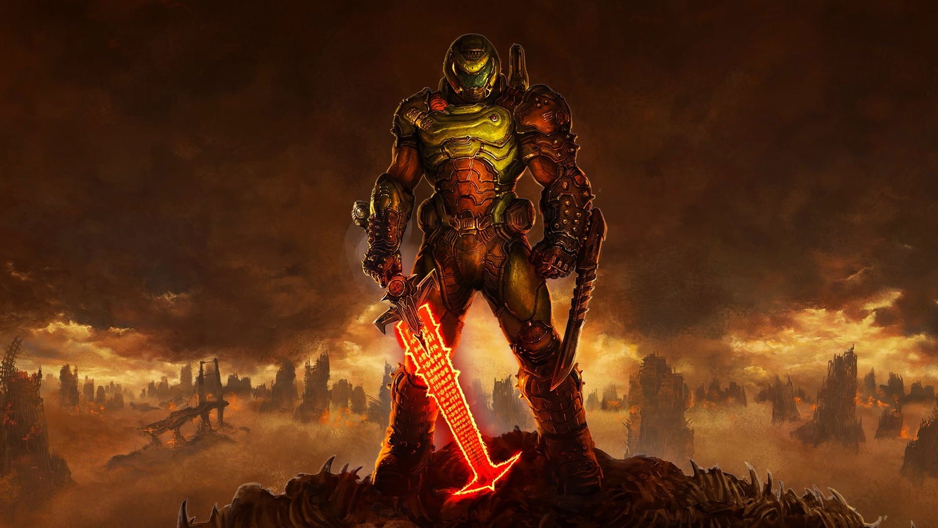 Immagine di Fortnite sta per andare all'inferno! Arriva la skin del DOOM Slayer?