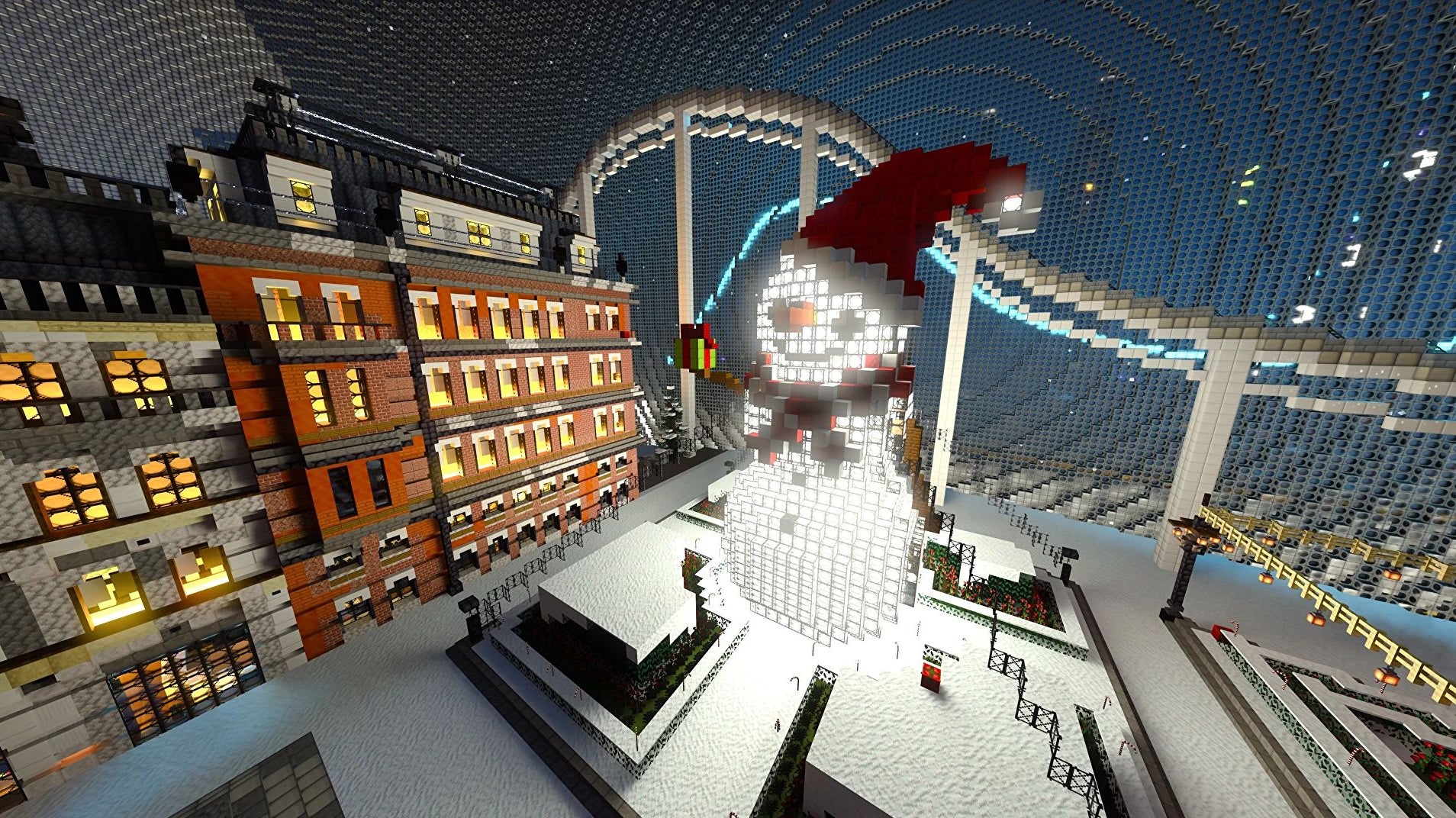 Immagine di Minecraft e NVIDIA insieme per una spettacolare mappa che diffonde allegria e aiuta i più piccoli