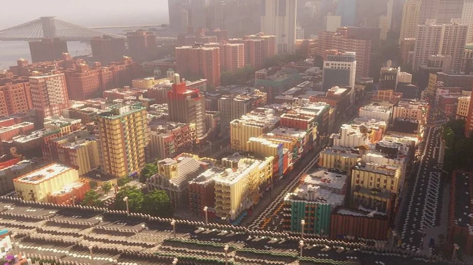 Immagine di Minecraft ospita New York City in scala 1:1! L'incredibile progetto che ha coinvolto 2.731 persone