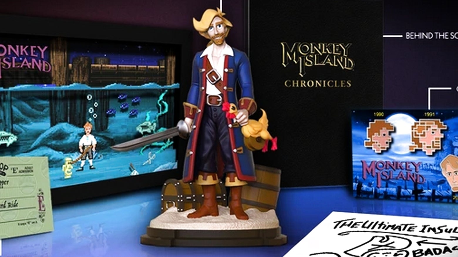 Bilder zu Monkey Island Anthology: Limited Run Games veröffentlicht Sammlerausgabe mit Guybrush-Statue