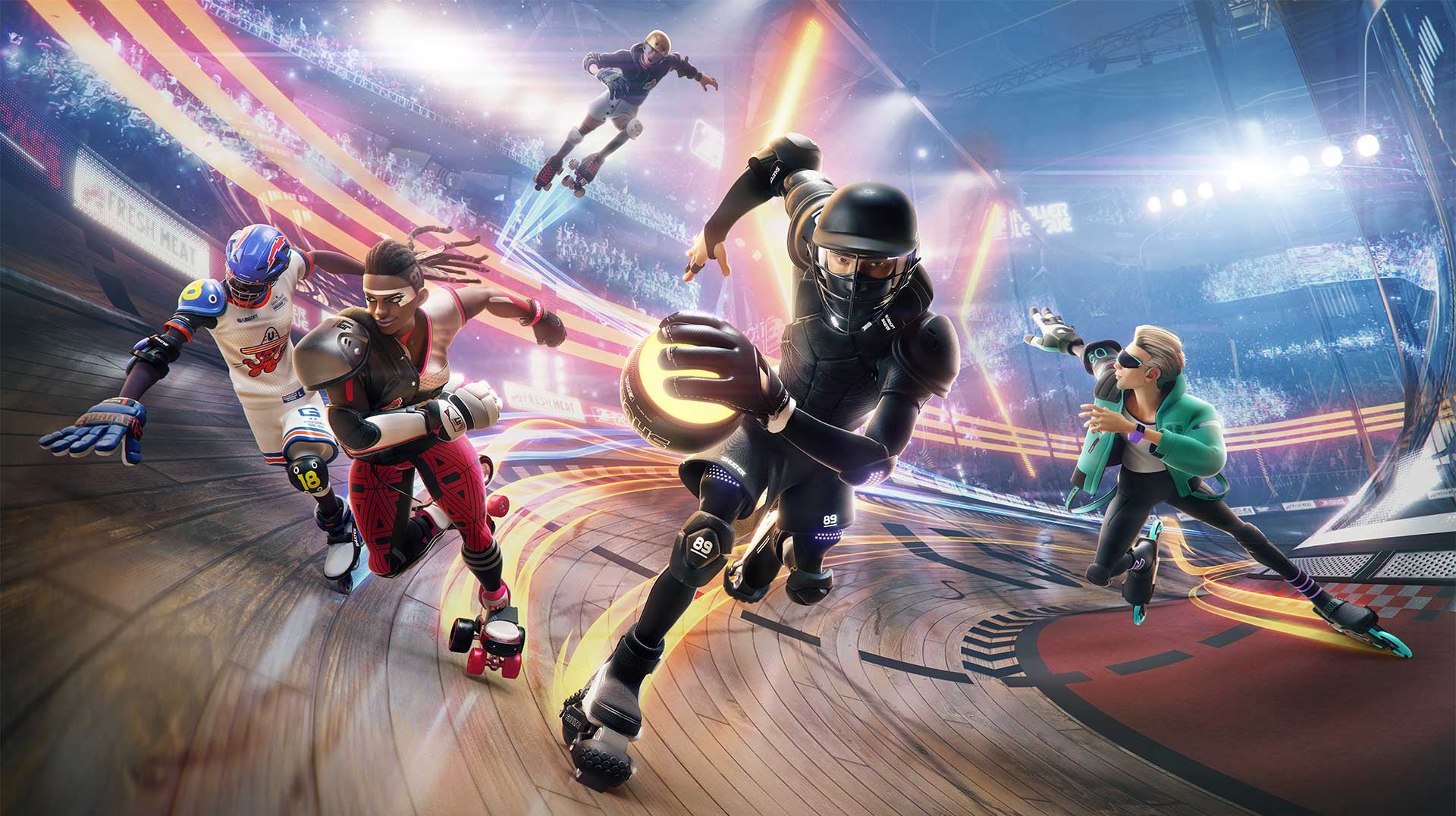 Immagine di Roller Champions è ora disponibile: il nuovo free-to-play Ubisoft arriva su PS4, Xbox One e PC