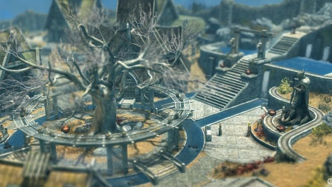 Immagine di Skyrim, Cyberpunk 2077, Red Dead Redemption 2 e non solo in versione isometrica sono splendidi