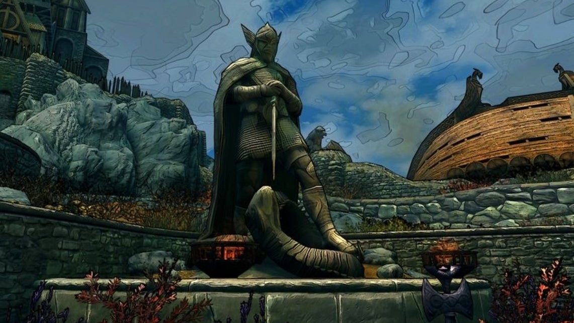 Immagine di The Elder Scrolls V Skyrim 'diventa' Borderlands con una incredibile mod grafica