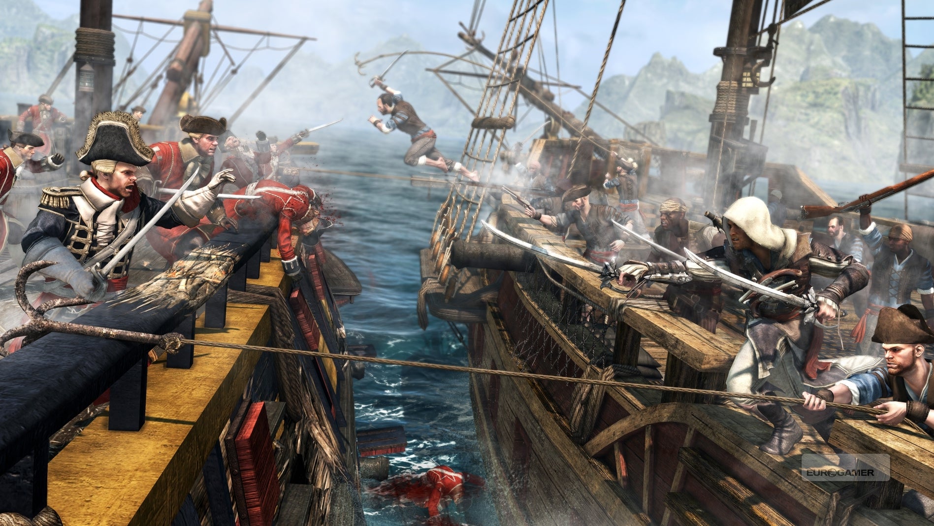 Immagine di Assassin's Creed IV: Black Flag e Divinity II arrivano tra i titoli retrocompatibili per Xbox One