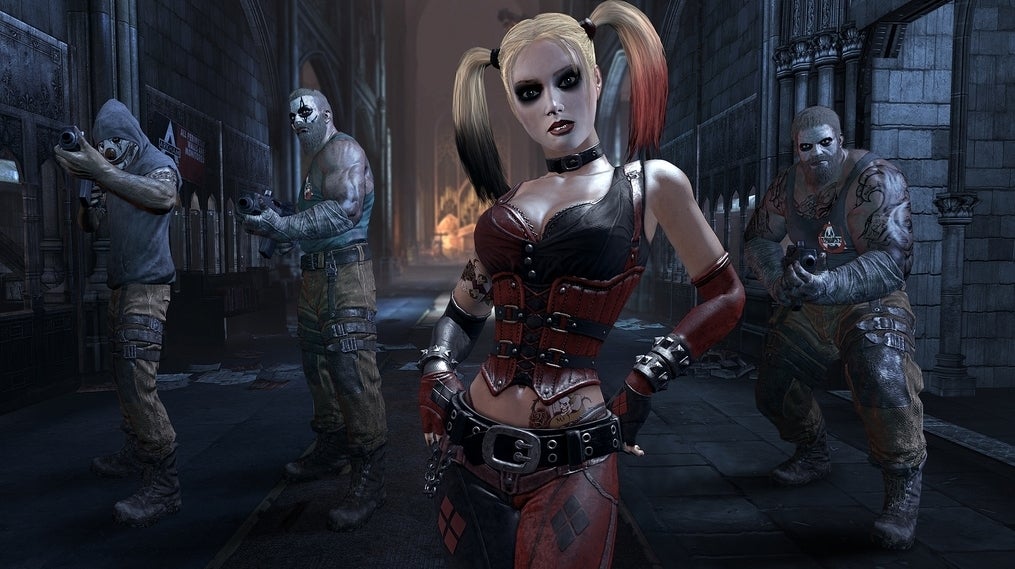 Immagine di Batman Arkham ha ispirato il look di Harley Quinn nell'imminente film The Suicide Squad
