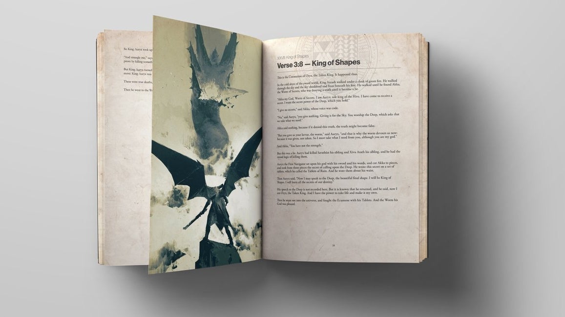 Immagine di Bungie annuncia la Destiny Grimoire Anthology: una serie di libri per approfondire i dettagli su armi, nemici e luoghi visitati nel primo capitolo
