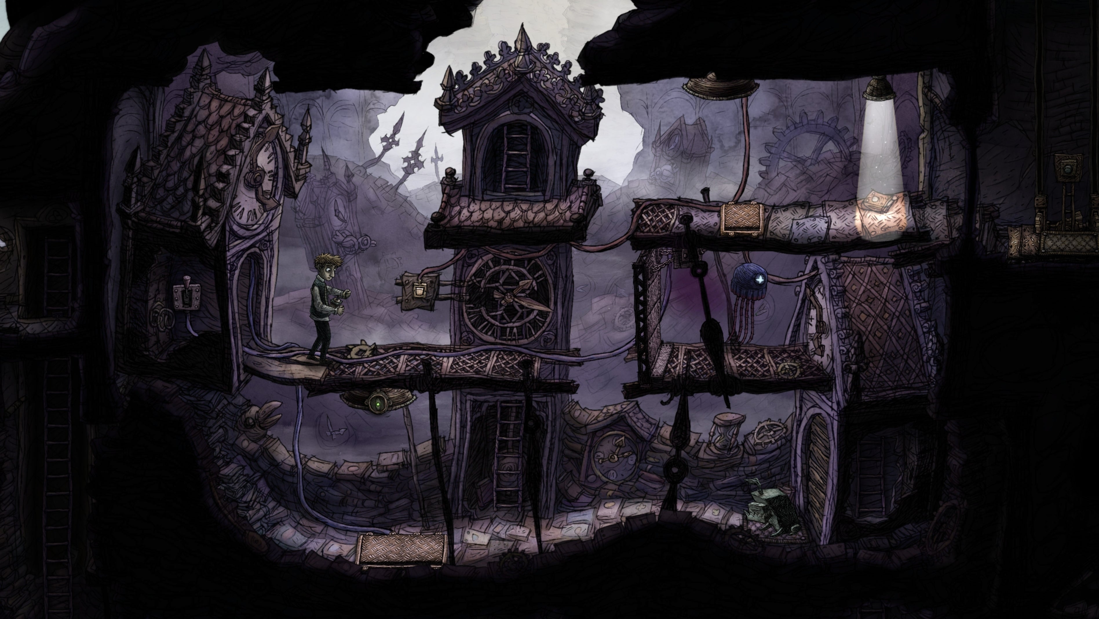 Immagine di Creaks, l'affascinante e oscuro puzzle game dei creatori di Machinarium e Samorost, arriverà questo mese