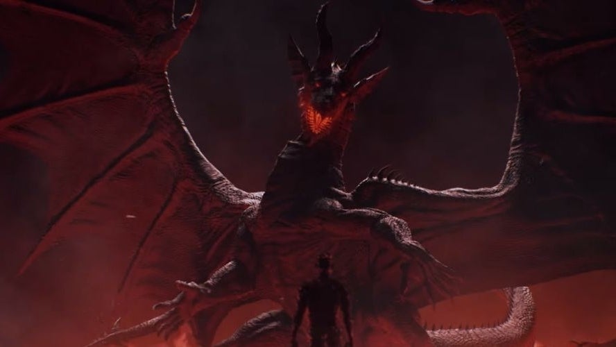 Immagine di Dragon's Dogma di Netflix si mostra nella sua cupa e oscura sequenza di apertura