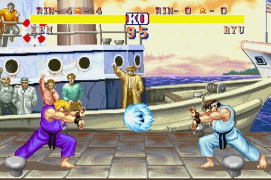 Immagine di Due pesci giocano a Street Fighter 2, chi vincerà?