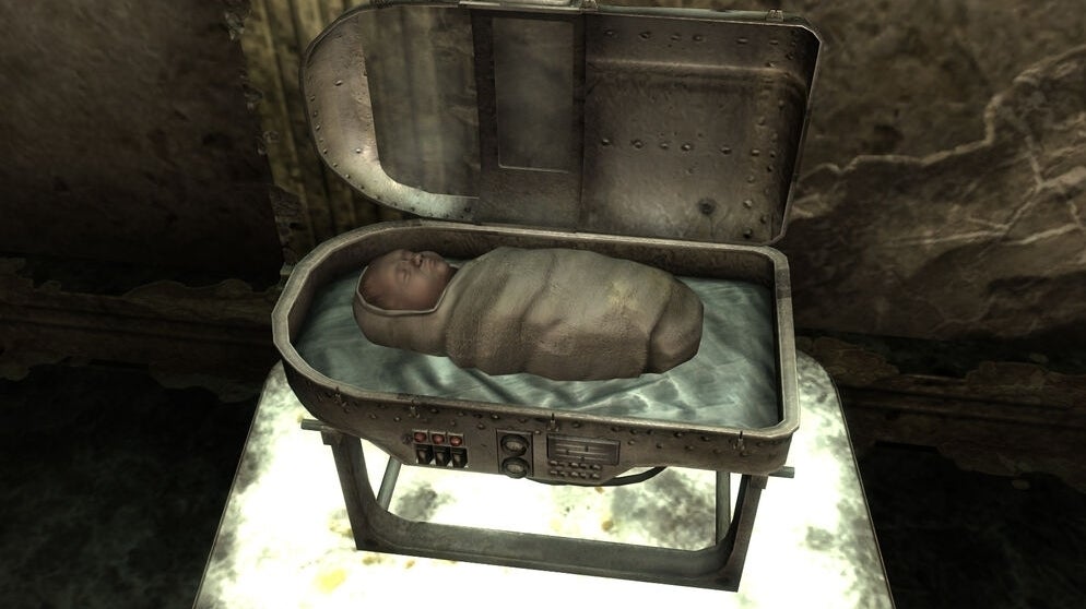 Immagine di Fallout 3 protagonista di una bizzarra speedrun: divorare la neonata Marie in meno di 20 minuti