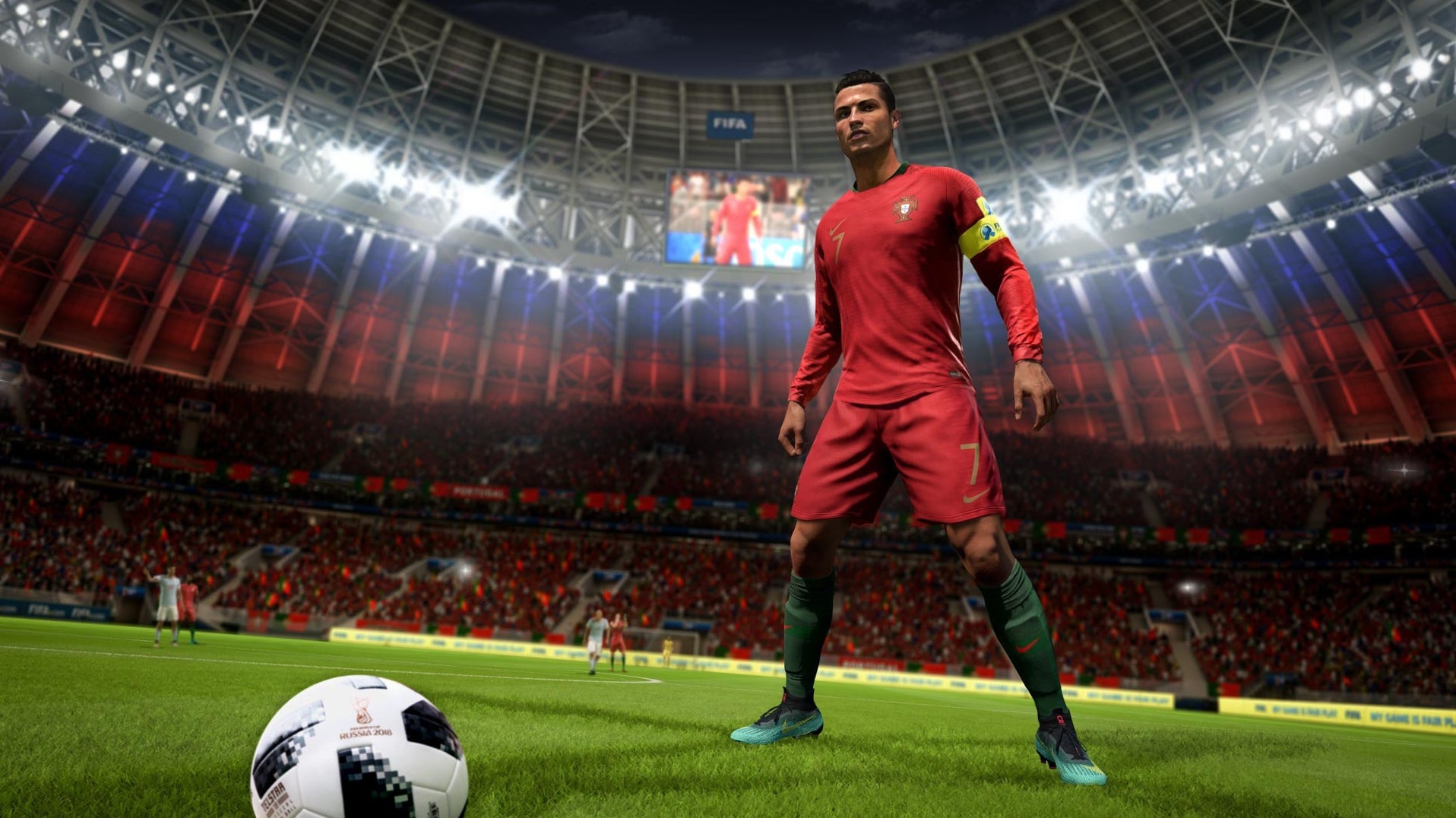 Immagine di FIFA 18 ancora in testa nella classifica software italiana. Chiudono il podio Call of Duty: WWII e GTA 5