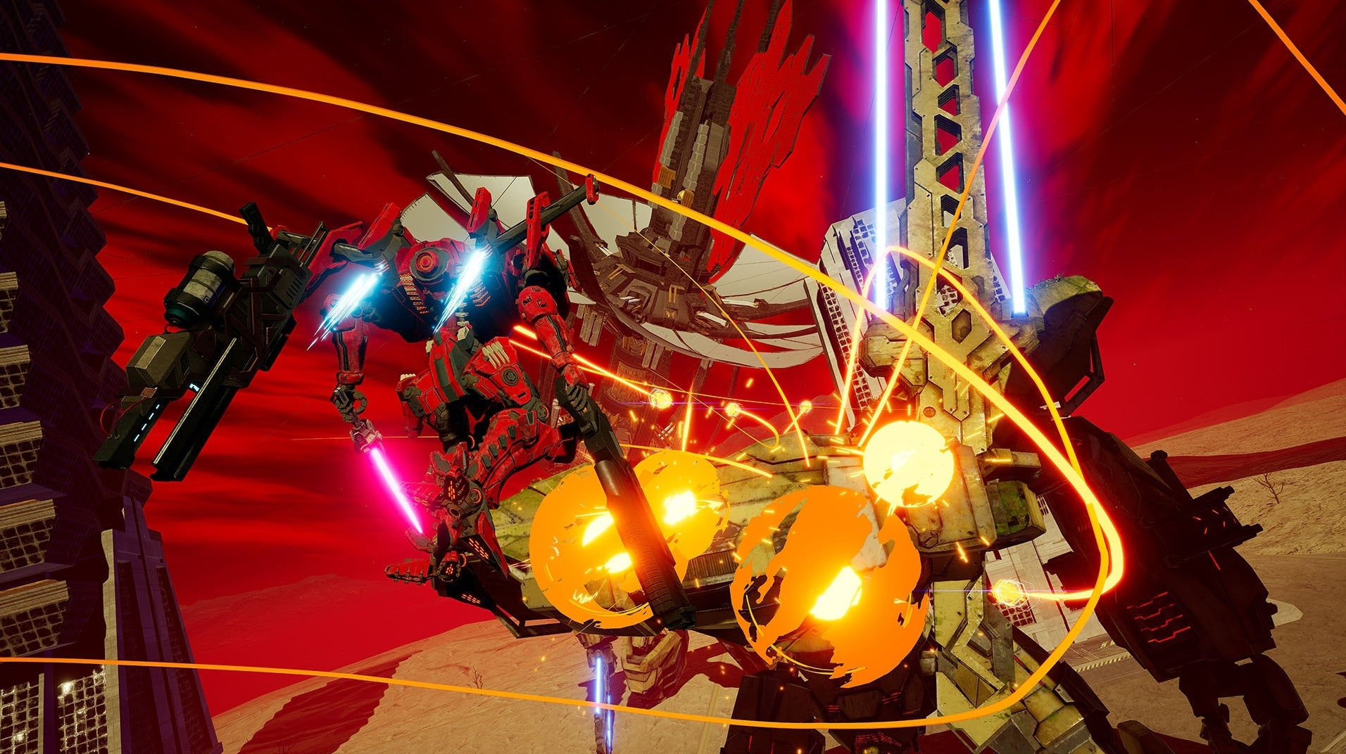 Immagine di Gamescom 2018: il gameplay dell'esclusiva Switch Daemon X Machina si mostra in un video