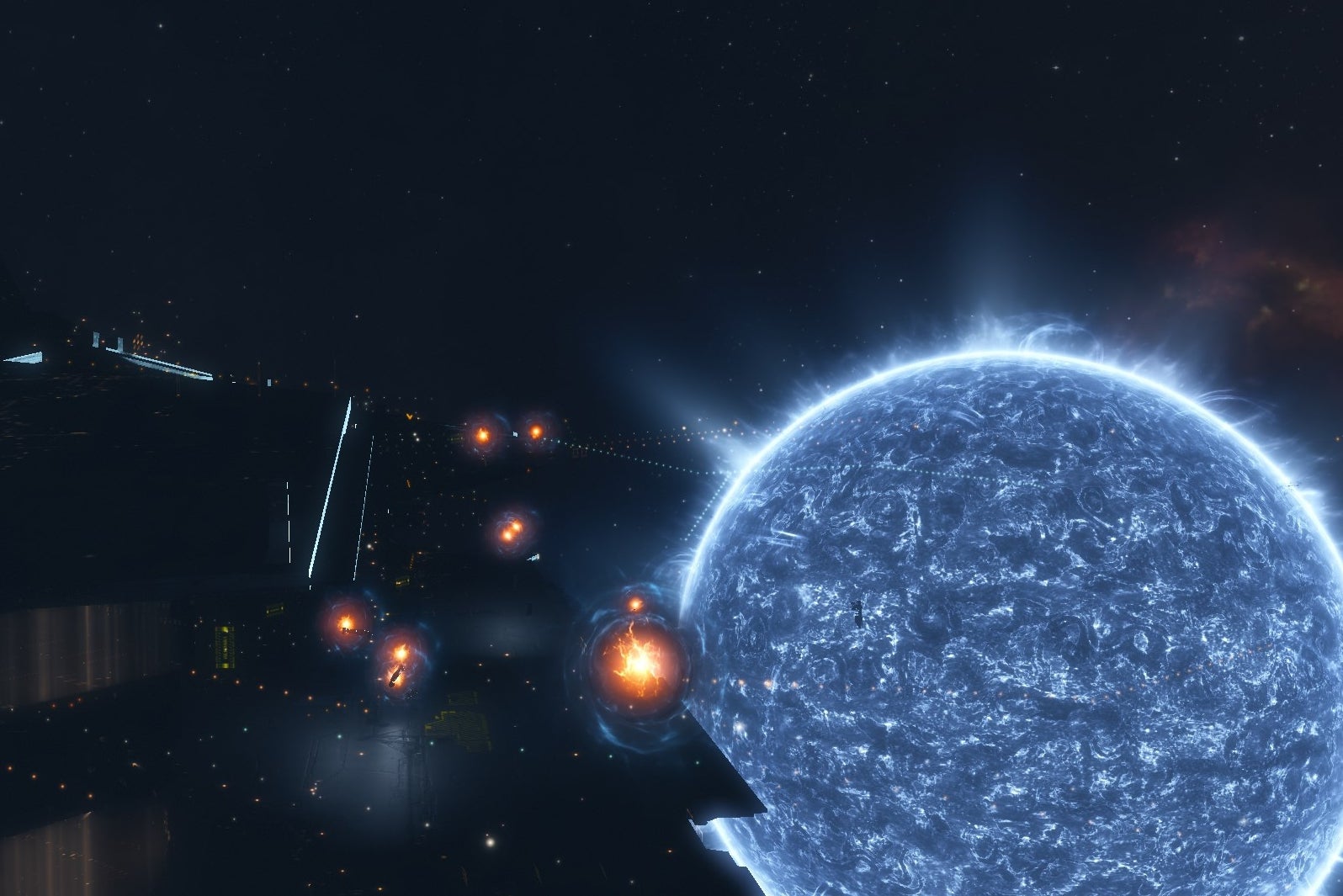 Immagine di I giocatori di EVE Online porgono un ultimo, luminoso saluto a Stephen Hawking