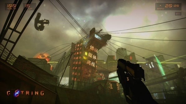 Immagine di Half-Life 2 incontra Cyberpunk 2077 in G String, una mod ambiziosissima e disponibile ora