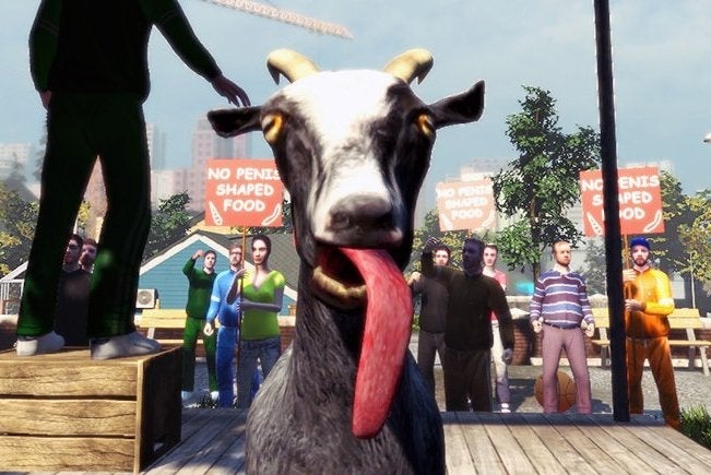 Immagine di Meno di un mese all'uscita di Goat Simulator su PS3 e PS4