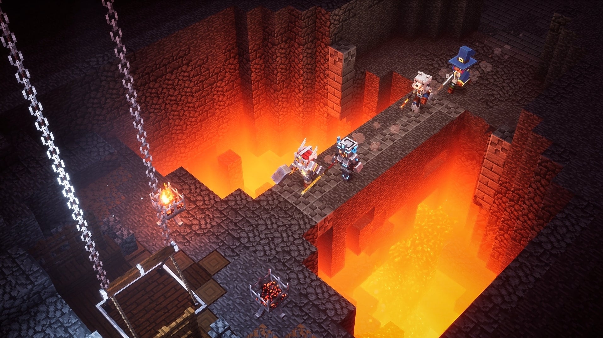 Immagine di Minecraft Dungeons sta per ricevere il cross-play e il DLC Howling Peaks