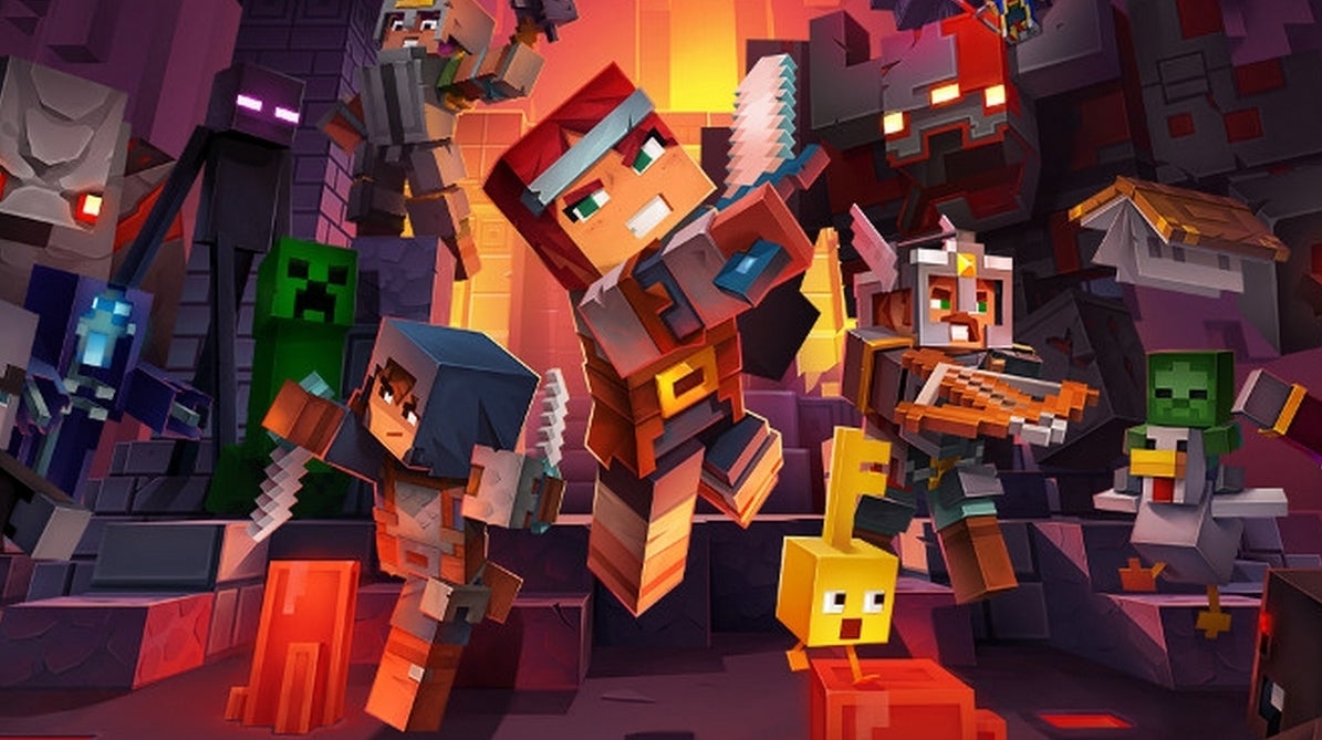 Immagine di Minecraft Dungeons torna a mostrarsi in un lungo video gameplay