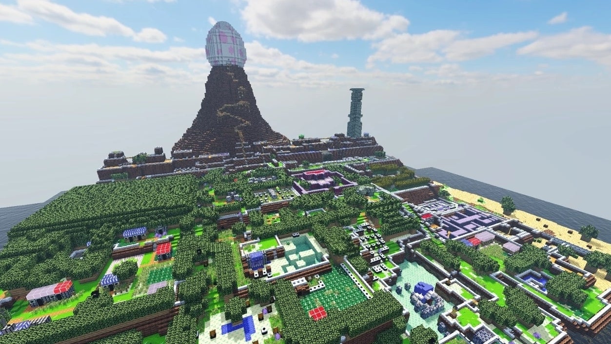 Immagine di Minecraft ha una mappa che ricrea l'isola di The Legend of Zelda: Link's Awakening in ogni minimo dettaglio
