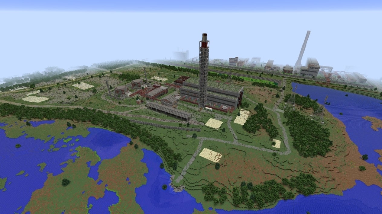 Immagine di Minecraft ospita un'impressionante ricreazione di Chernobyl realizzata in due anni di lavoro