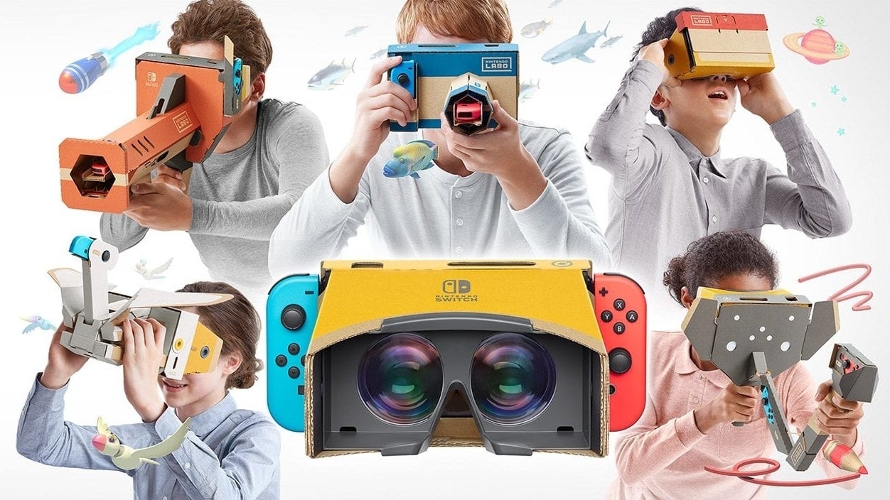 Immagine di Nintendo Labo Kit VR: alla scoperta dei dettagli della particolare realtà virtuale della grande N