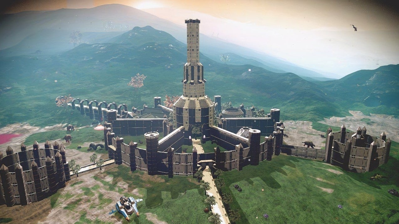 Immagine di No Man's Sky incontra The Elder Scrolls IV: Oblivion e la creazione di un fan lascia a bocca aperta
