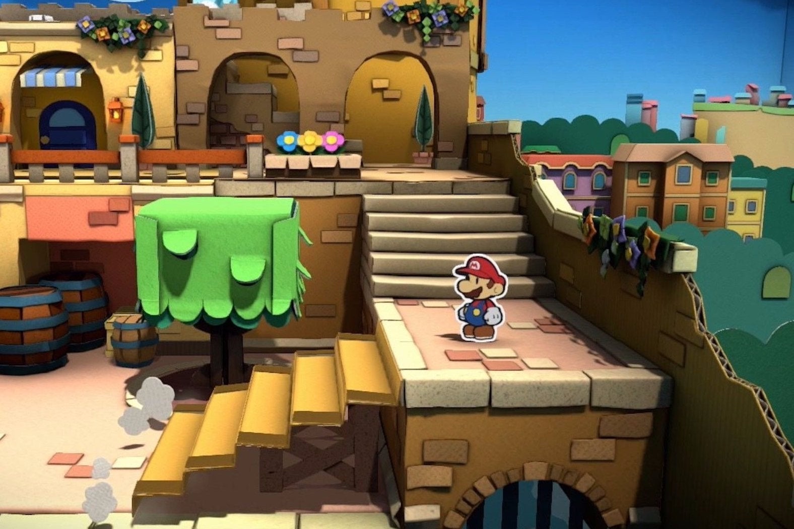 Immagine di Paper Mario: Color Splash, pubblicati tre filmati di gameplay