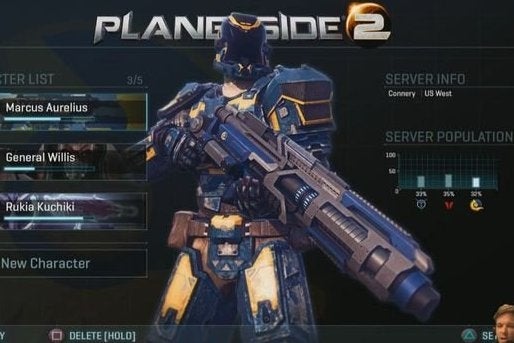 Immagine di PlanetSide 2 su PlayStation 4 avrà un'interfaccia rinnovata