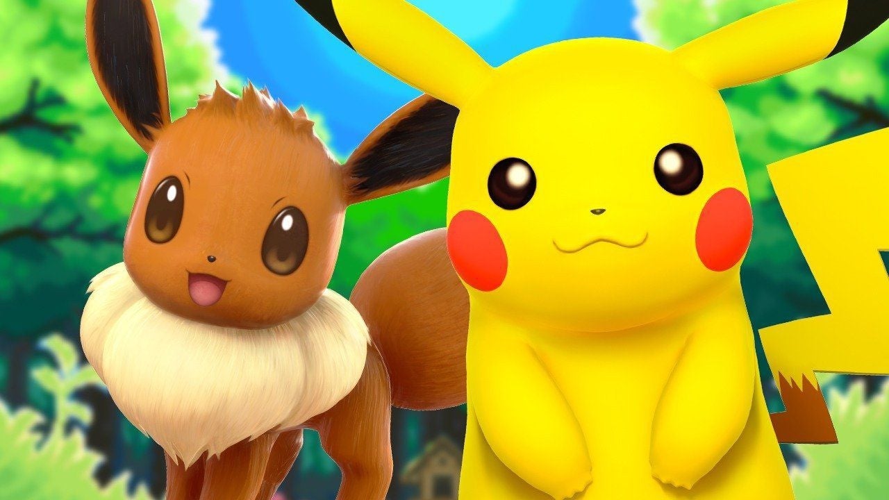 Afbeeldingen van In Pokémon Let's Go Pikachu en Eevee keer je terug naar een klassieker