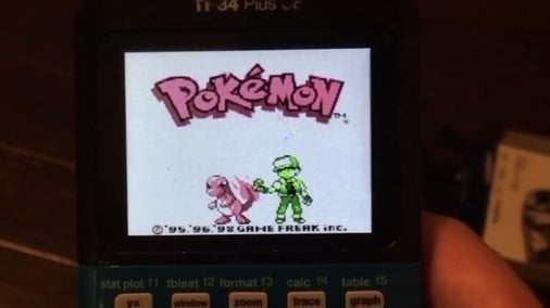 Immagine di Pokémon Rosso/Blu giocabili su una calcolatrice? A quanto pare sì
