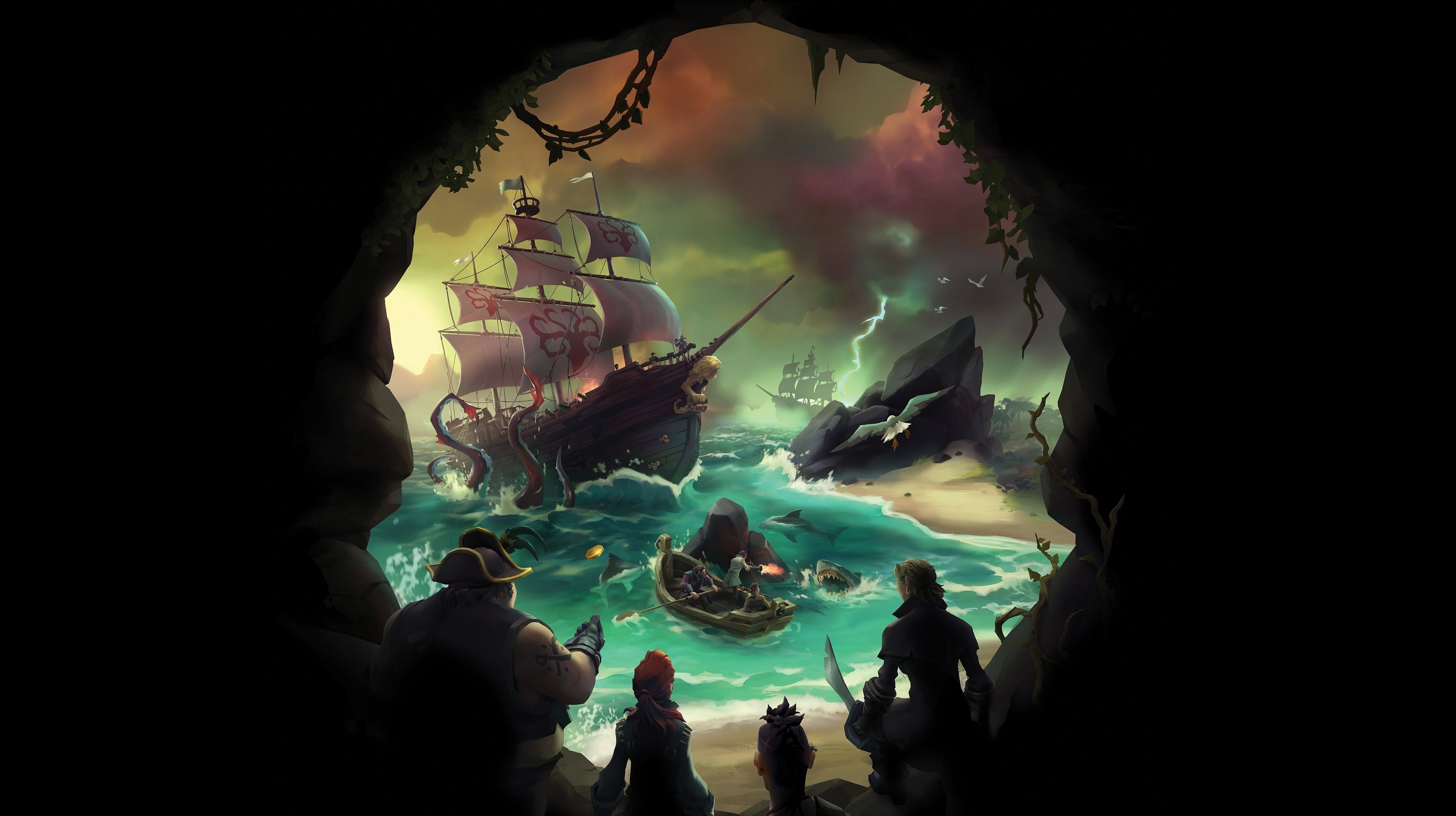 Immagine di Sea of Thieves la Stagione 4 ha una data di uscita e ci porterà nelle profondità del mare