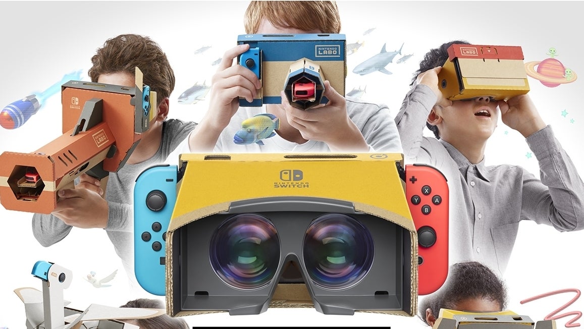 Immagine di Secondo alcuni sviluppatori la VR di Nintendo Labo rappresenta solo l'inizio per la realtà virtuale della grande N