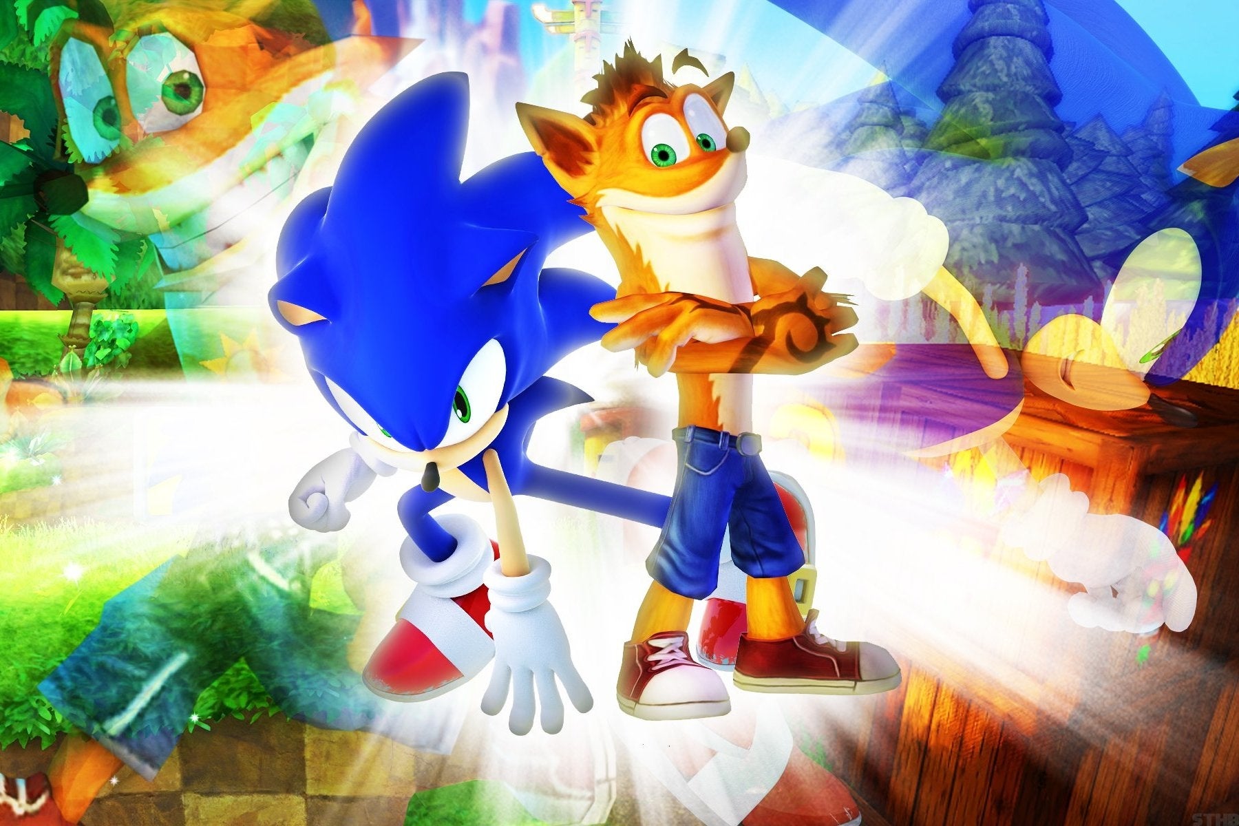 Immagine di SEGA: siete interessati a un crossover tra Sonic e Crash Bandicoot?