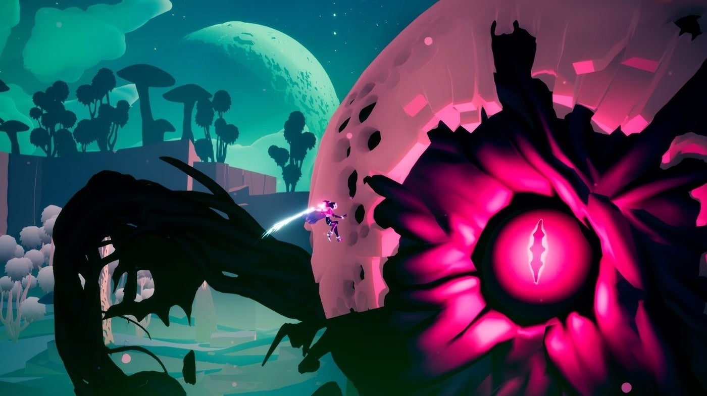 Immagine di Solar Ash: su PS5 il trailer gameplay del nuovo titolo del papà dello splendido Hyper Light Drifter