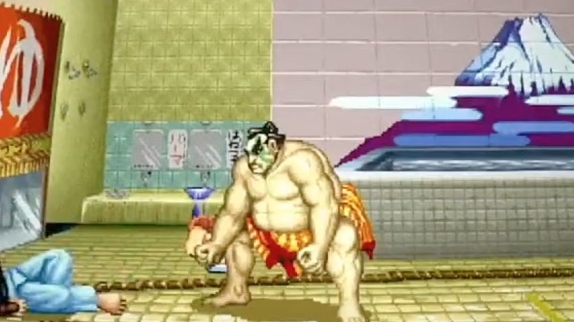 Immagine di Street Fighter 2 in Capcom Arcade Stadium rimuove l'iconico Sol Levante dallo stage di Honda perché 'controverso'