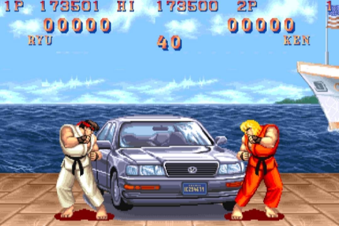 Immagine di M. Bison contro una Toyota in un esilarante spot televisivo