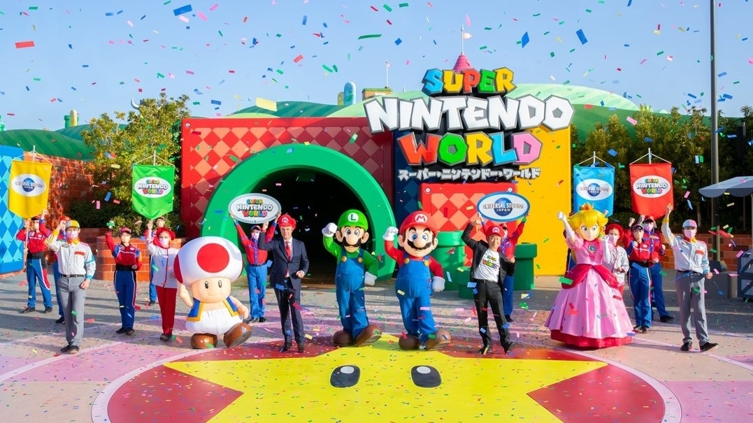 Immagine di Super Nintendo World inaugurato con la cerimonia ufficiale di apertura