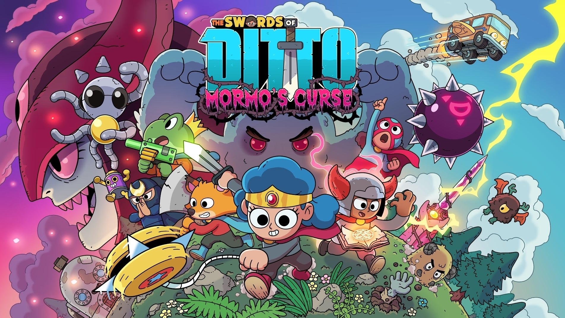 Immagine di Il colorato e strambo roguelite The Swords of Ditto: Mormo's Curse è in arrivo su Nintendo Switch