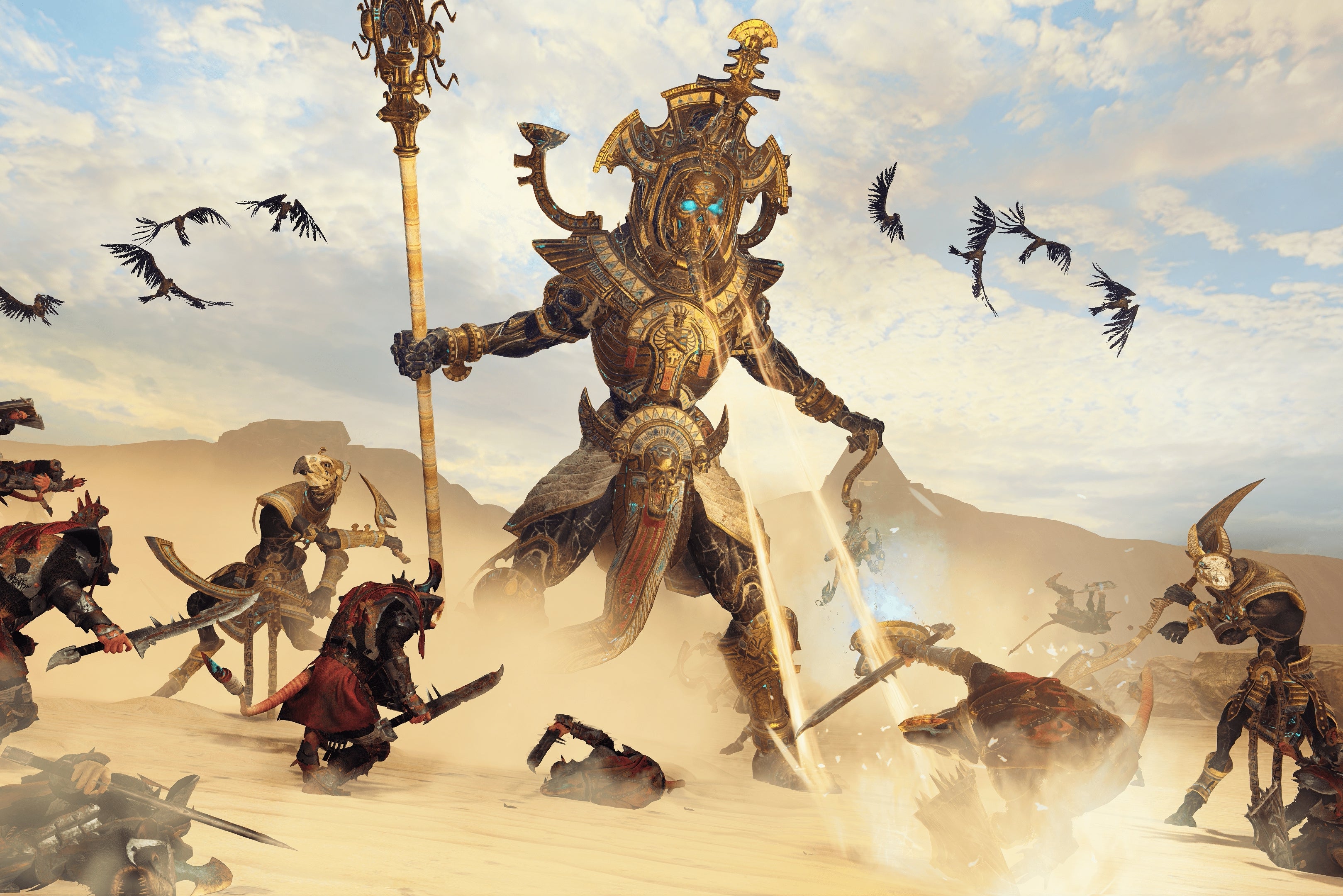 Immagine di Total War Warhammer 2: un nuovo video di gameplay per l'espansione "Rise of the Tomb Kings"