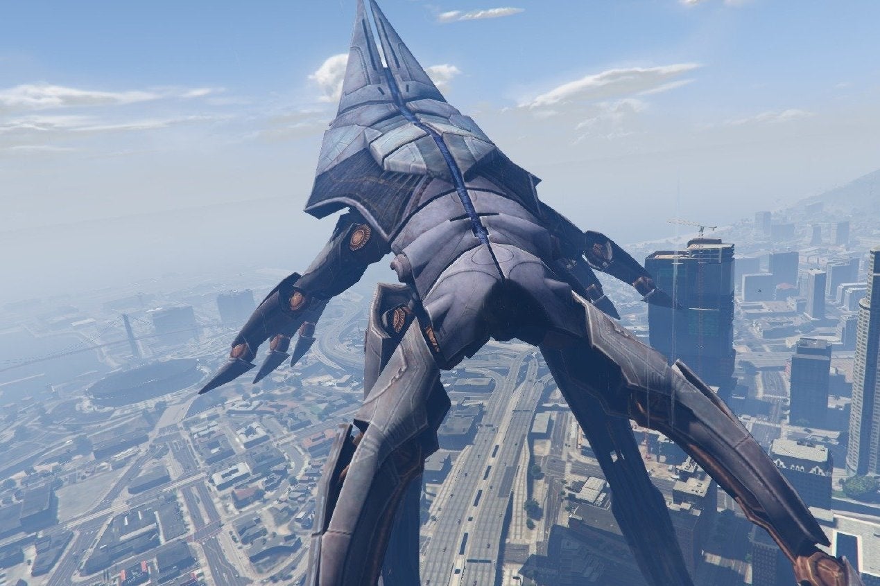 Image for V Grand Theft Auto 5 můžete mít vesmírnou loď z Mass Effectu