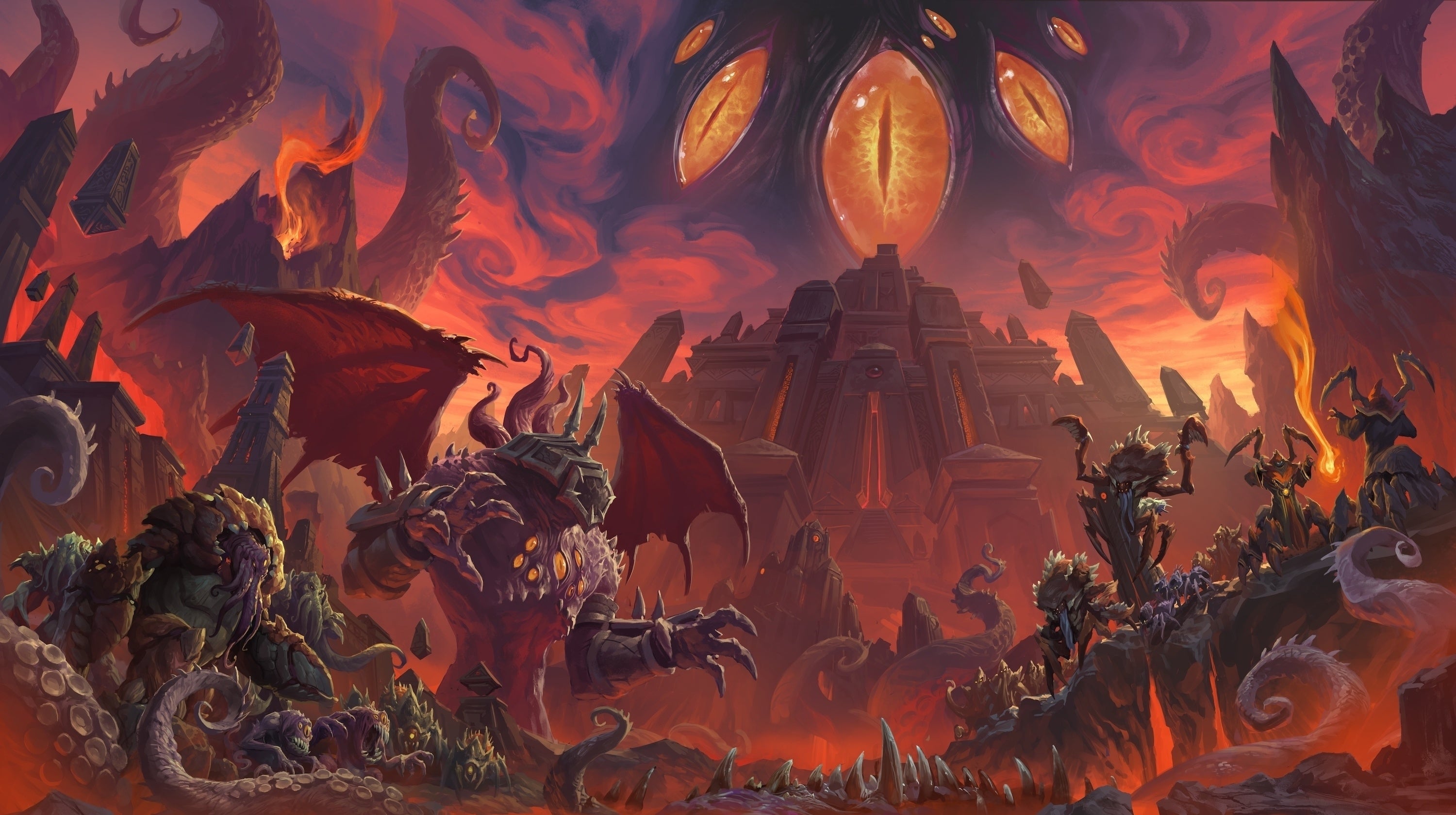 Immagine di World of Warcraft accoglie Visioni di N'zoth, l'epica conclusione della storia di Battle for Azeroth