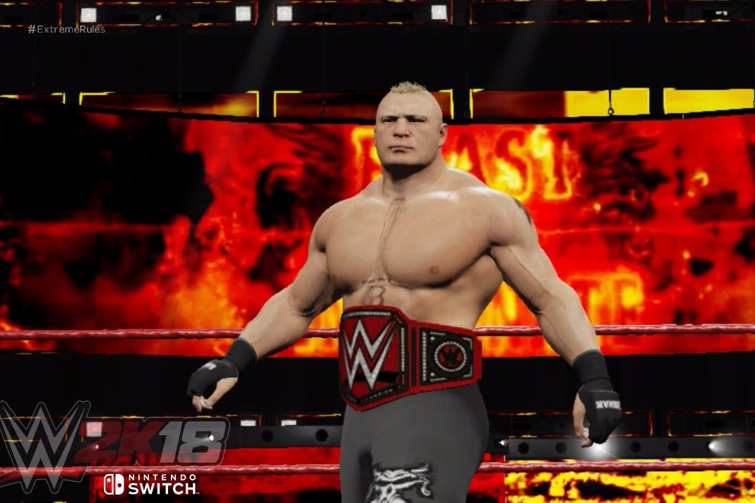 Immagine di WWE 2K18 è disponibile da oggi anche in versione Nintendo Switch