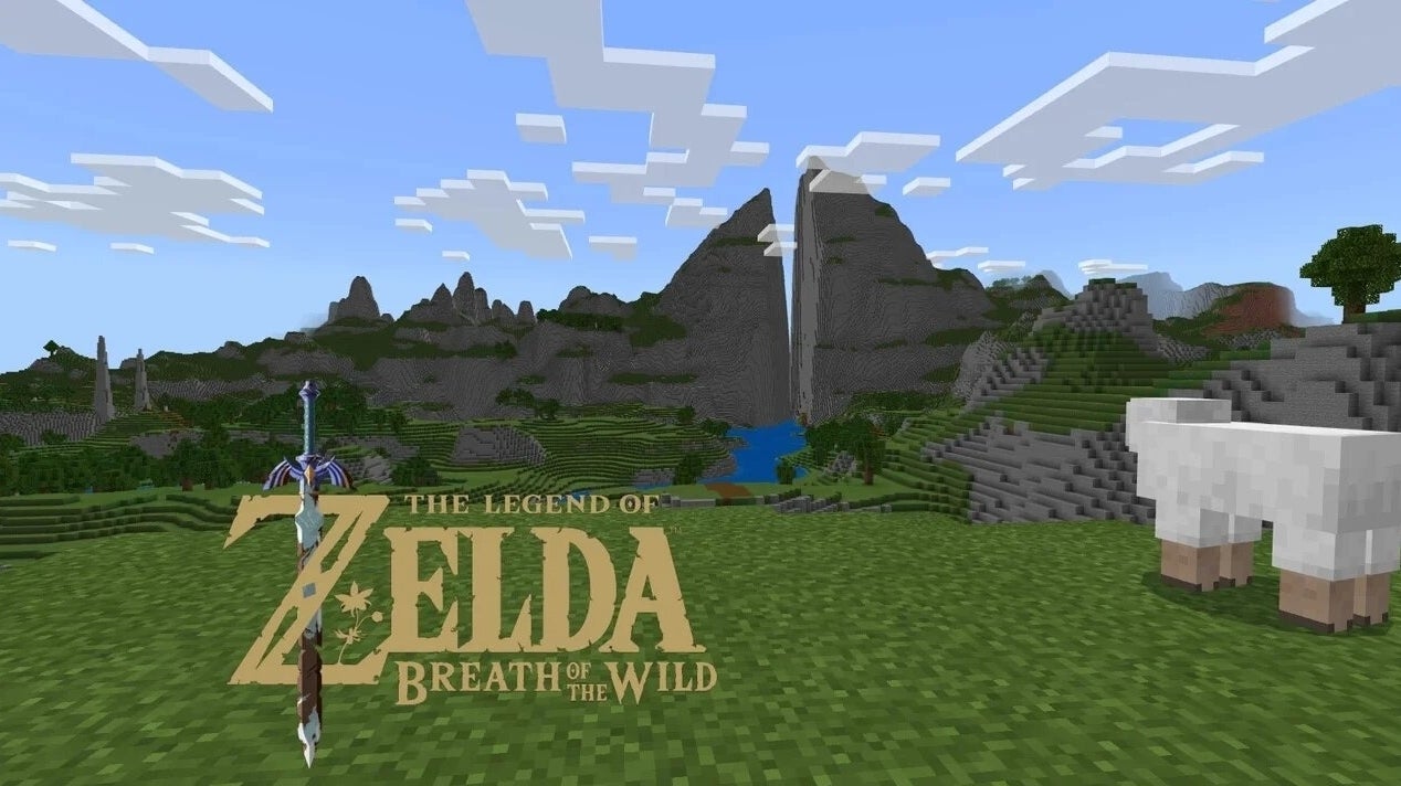 Immagine di The Legend of Zelda: Breath of the Wild e il suo mondo rivivono in Minecraft in una splendida creazione
