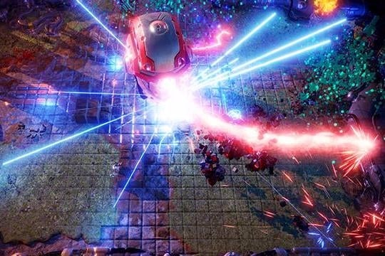 Image for Nex Machina's leaderboards will include video replays